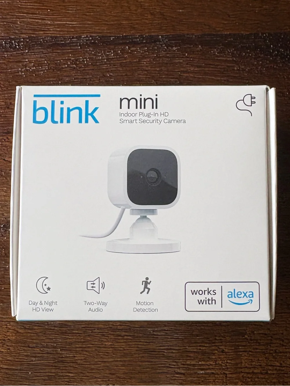 Link Blink Mini Indoor Smart Camera - White